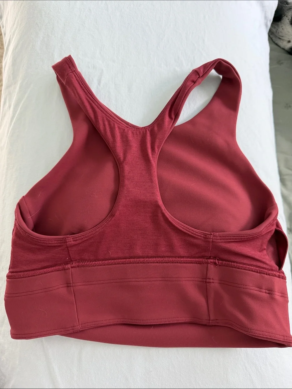 lululemon athletica Scoop Sports Bra in Deep Rose